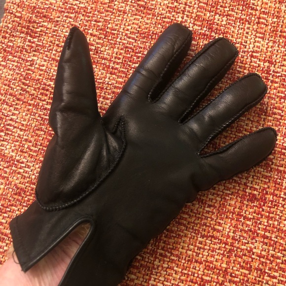 Black Deerskin gloves - Picture 8 of 8